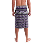 New Zealand Maori Niho Taniwha Lavalava Waiporopo Mangopare and Puhoro Pattern