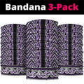 New Zealand Maori Niho Taniwha Neck Gaiter Waiporopo Mangopare and Puhoro Pattern - Aussie Hoodie