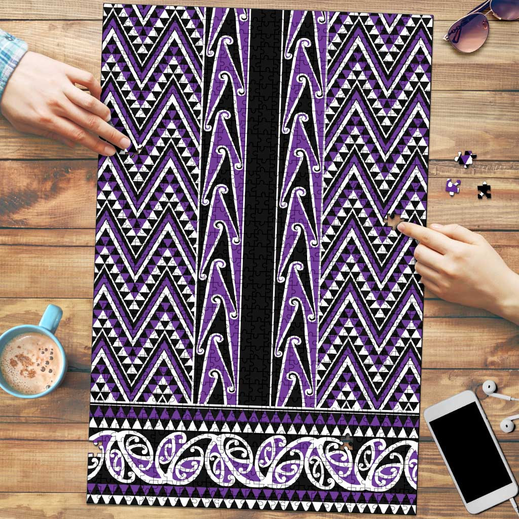 New Zealand Maori Niho Taniwha Puzzle Waiporopo Mangopare and Puhoro Pattern - Aussie Hoodie