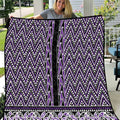 New Zealand Maori Niho Taniwha Quilt Waiporopo Mangopare and Puhoro Pattern