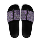 New Zealand Maori Niho Taniwha Slide Sandals Waiporopo Mangopare and Puhoro Pattern - Aussie Hoodie