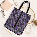 New Zealand Maori Niho Taniwha Tote Bag Waiporopo Mangopare and Puhoro Pattern - Aussie Hoodie