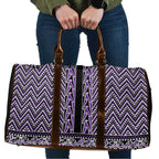 New Zealand Maori Niho Taniwha Travel Bag Waiporopo Mangopare and Puhoro Pattern - Aussie Hoodie