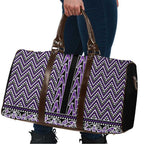 New Zealand Maori Niho Taniwha Travel Bag Waiporopo Mangopare and Puhoro Pattern - Aussie Hoodie