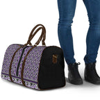 New Zealand Maori Niho Taniwha Travel Bag Waiporopo Mangopare and Puhoro Pattern - Aussie Hoodie