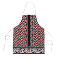 New Zealand Maori Niho Taniwha Apron Whero Mangopare and Puhoro Pattern - Aussie Hoodie