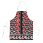 New Zealand Maori Niho Taniwha Apron Whero Mangopare and Puhoro Pattern - Aussie Hoodie