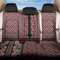 New Zealand Maori Niho Taniwha Back Car Seat Cover Whero Mangopare and Puhoro Pattern
