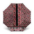 New Zealand Maori Niho Taniwha Umbrella Whero Mangopare and Puhoro Pattern - Aussie Hoodie