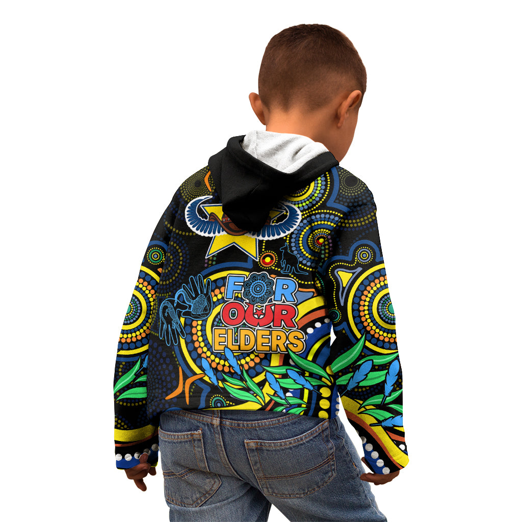 cowboys-rugby-aboriginal-art-kid-hoodie-naidoc-indigenous-tribal