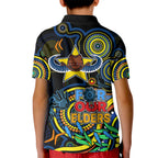 cowboys-rugby-aboriginal-art-kid-polo-shirt-naidoc-indigenous-tribal