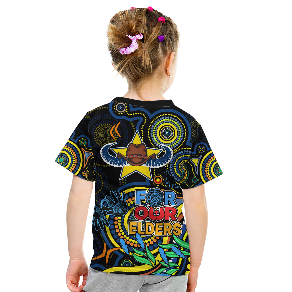 cowboys-rugby-aboriginal-art-kid-t-shirt-naidoc-indigenous-tribal