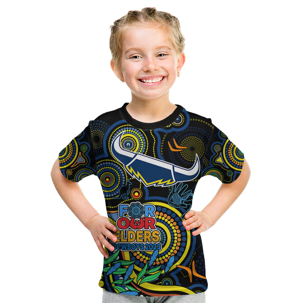 custom-cowboys-rugby-aboriginal-art-kid-t-shirt-naidoc-indigenous-tribal