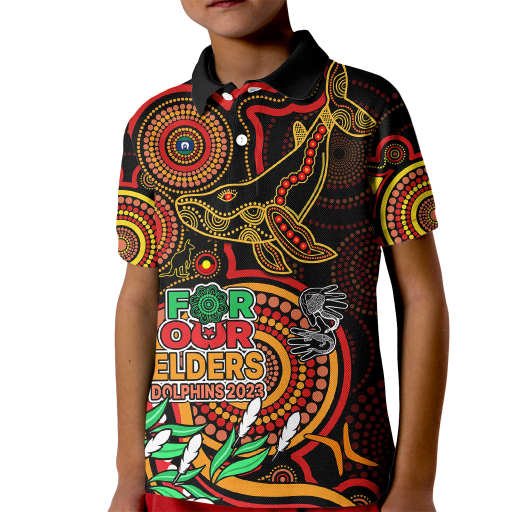 custom-dolphins-rugby-aboriginal-art-kid-polo-shirt-naidoc-indigenous-tribal