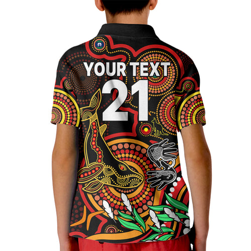 custom-dolphins-rugby-aboriginal-art-kid-polo-shirt-naidoc-indigenous-tribal