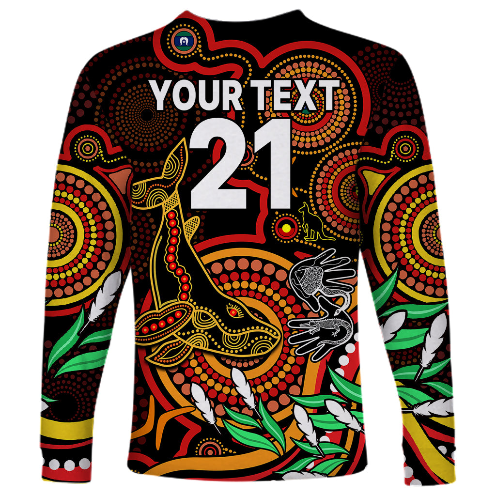 custom-dolphins-rugby-aboriginal-art-long-sleeve-shirt-naidoc-indigenous-tribal