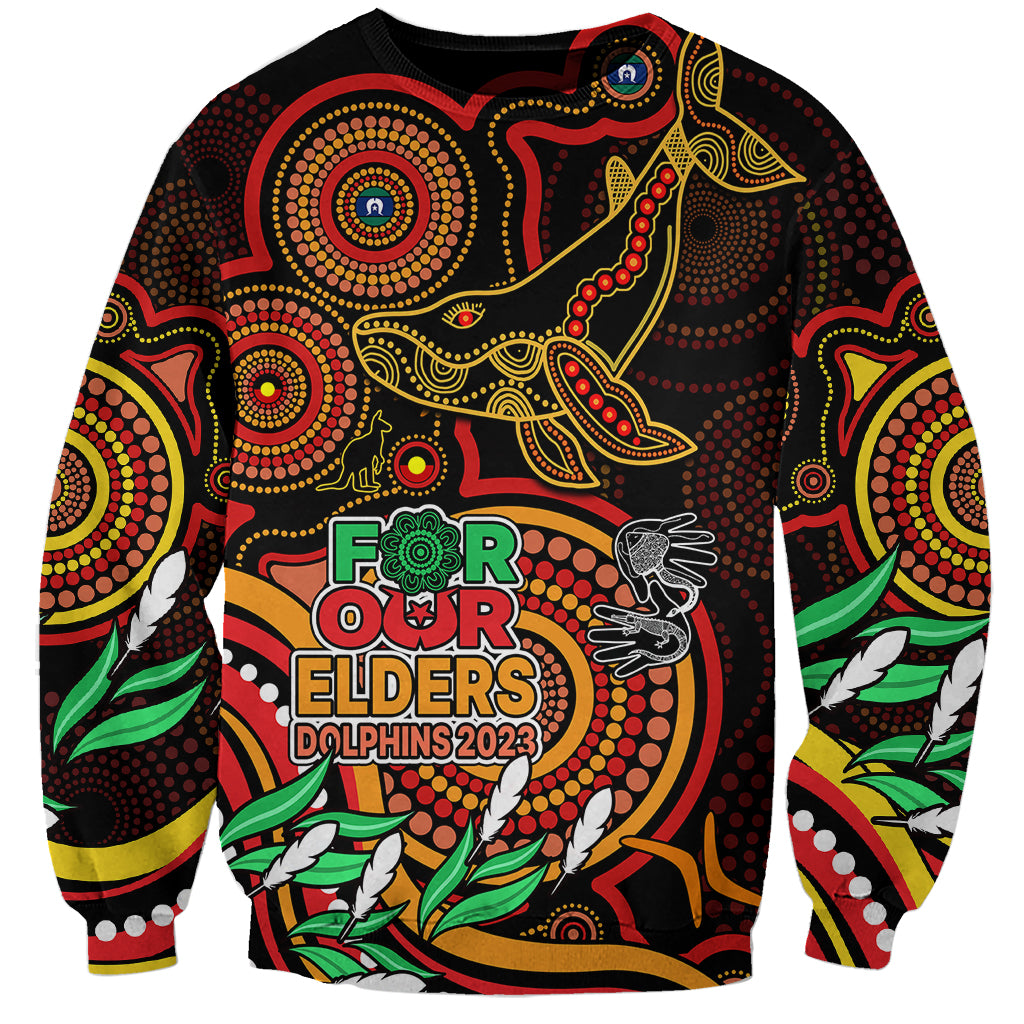 custom-dolphins-rugby-aboriginal-art-sweatshirt-naidoc-indigenous-tribal