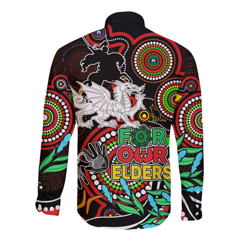 dragons-rugby-aboriginal-art-long-sleeve-button-shirt-naidoc-indigenous-tribal