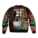 custom-dragons-rugby-aboriginal-art-sleeve-zip-bomber-jacket-naidoc-indigenous-tribal