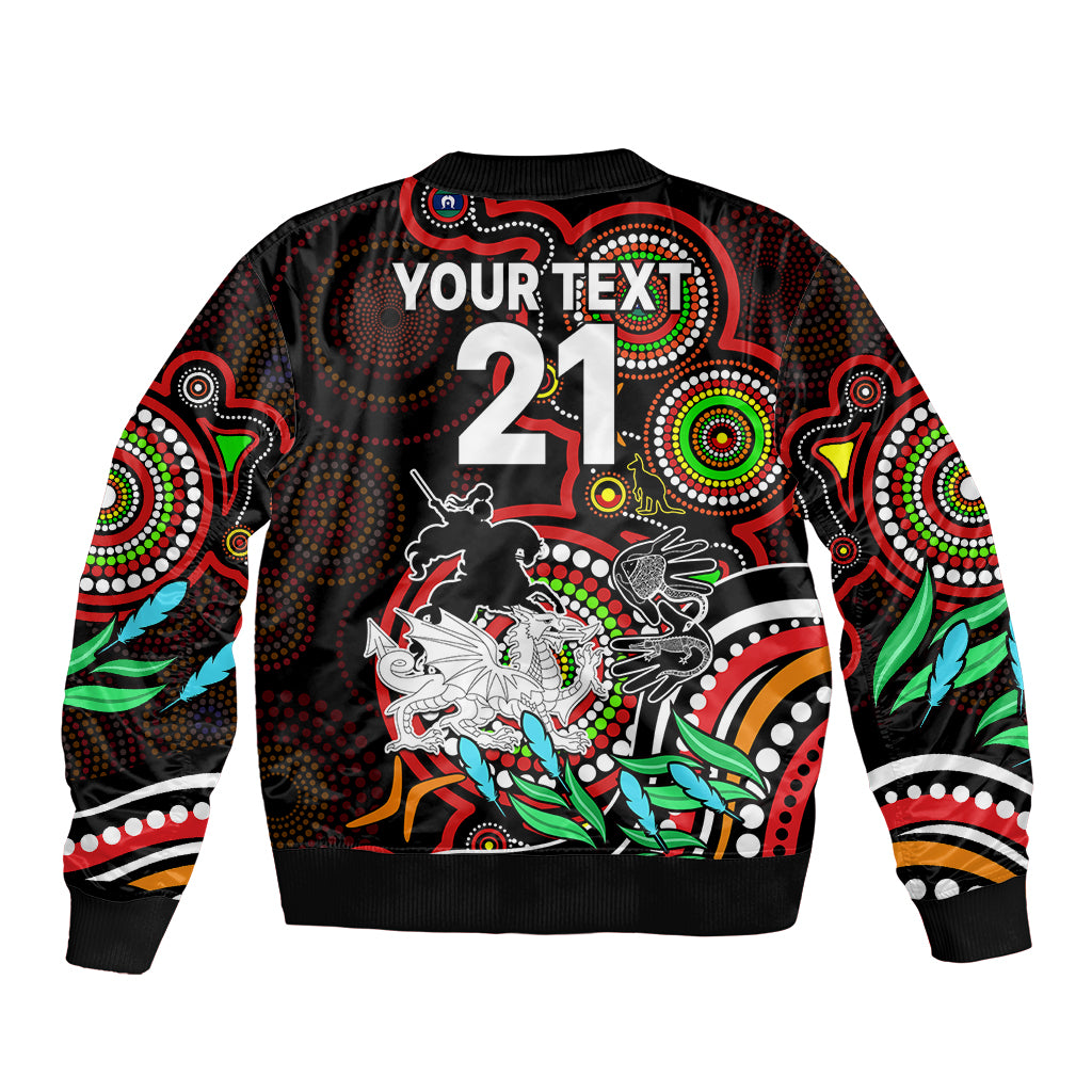 custom-dragons-rugby-aboriginal-art-sleeve-zip-bomber-jacket-naidoc-indigenous-tribal