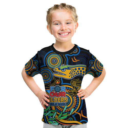 eels-rugby-aboriginal-art-kid-t-shirt-naidoc-indigenous-tribal