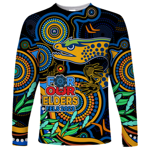 eels-rugby-aboriginal-art-long-sleeve-shirt-naidoc-indigenous-tribal