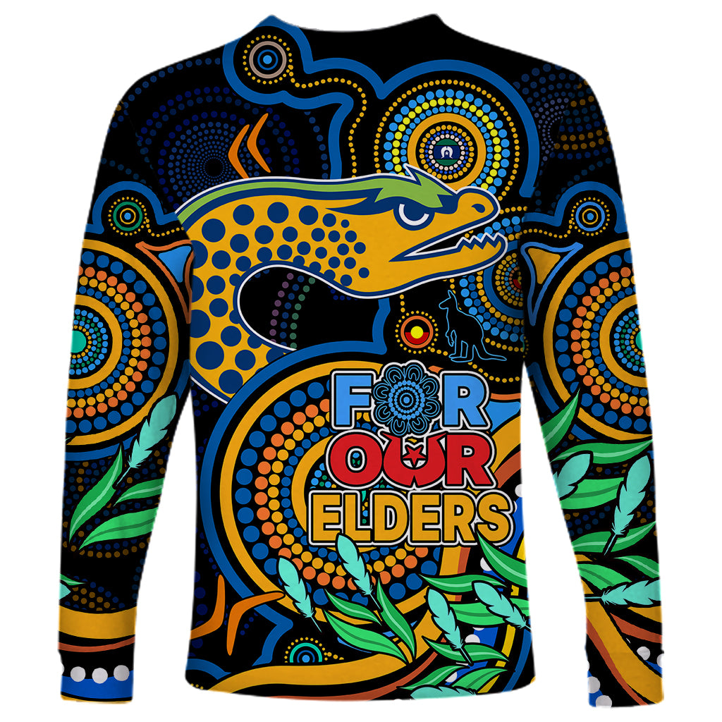 eels-rugby-aboriginal-art-long-sleeve-shirt-naidoc-indigenous-tribal