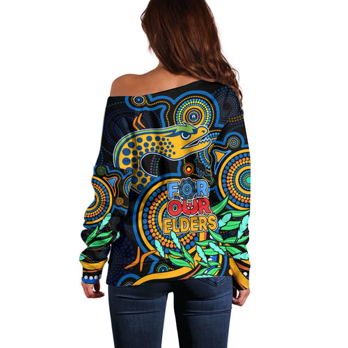 eels-rugby-aboriginal-art-off-shoulder-sweater-naidoc-indigenous-tribal