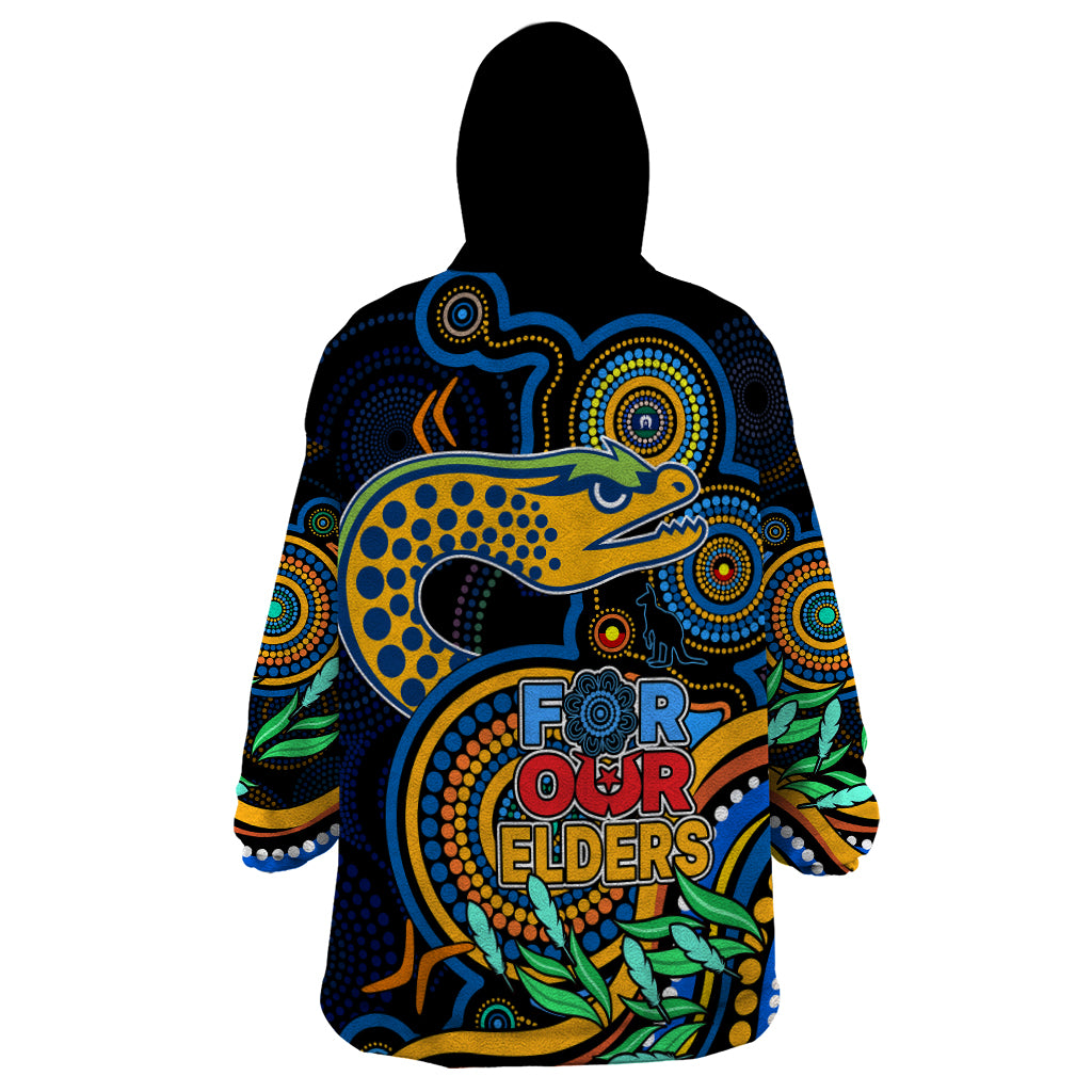 eels-rugby-aboriginal-art-wearable-blanket-hoodie-naidoc-indigenous-tribal
