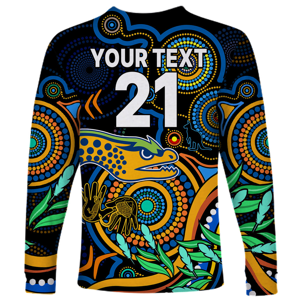 custom-eels-rugby-aboriginal-art-long-sleeve-shirt-naidoc-indigenous-tribal