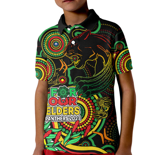 custom-panthers-rugby-aboriginal-art-kid-polo-shirt-naidoc-indigenous-tribal