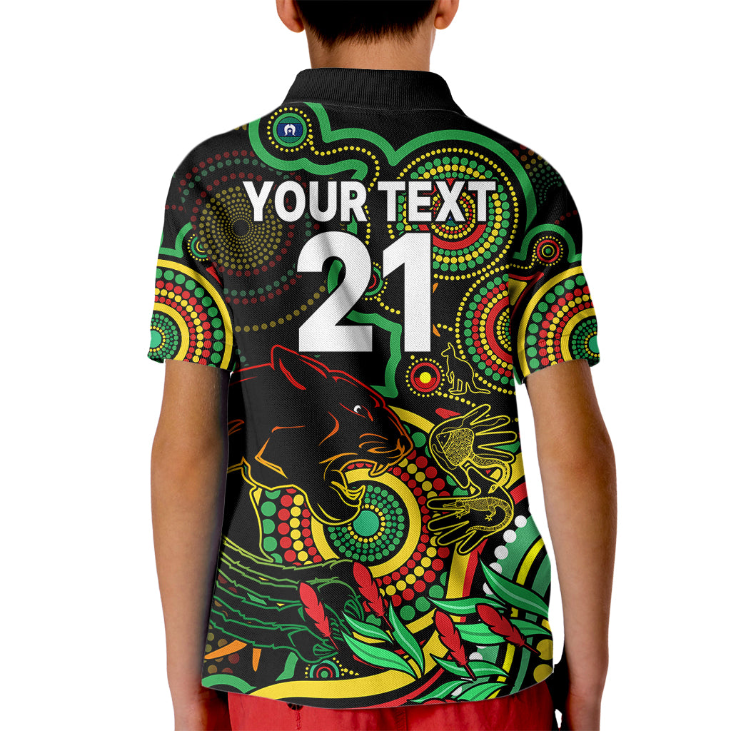 custom-panthers-rugby-aboriginal-art-kid-polo-shirt-naidoc-indigenous-tribal