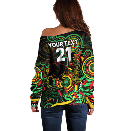 custom-panthers-rugby-aboriginal-art-off-shoulder-sweater-naidoc-indigenous-tribal