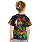 roosters-rugby-aboriginal-art-kid-t-shirt-naidoc-indigenous-tribal