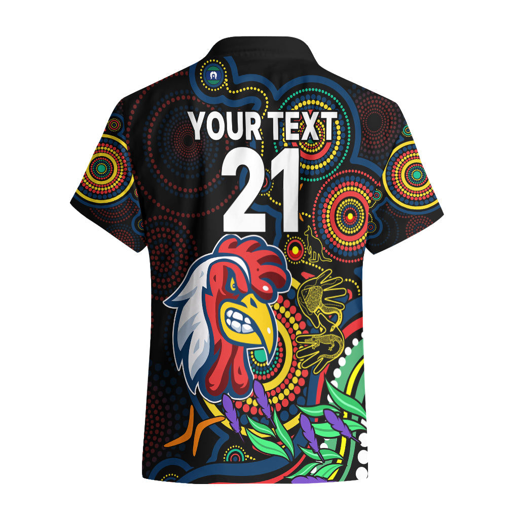 custom-roosters-rugby-aboriginal-art-hawaiian-shirt-naidoc-indigenous-tribal