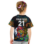 custom-roosters-rugby-aboriginal-art-kid-t-shirt-naidoc-indigenous-tribal