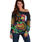 custom-roosters-rugby-aboriginal-art-off-shoulder-sweater-naidoc-indigenous-tribal