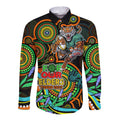 tigers-rugby-aboriginal-art-long-sleeve-button-shirt-naidoc-indigenous-tribal