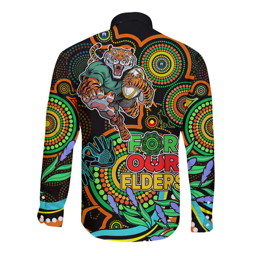 tigers-rugby-aboriginal-art-long-sleeve-button-shirt-naidoc-indigenous-tribal