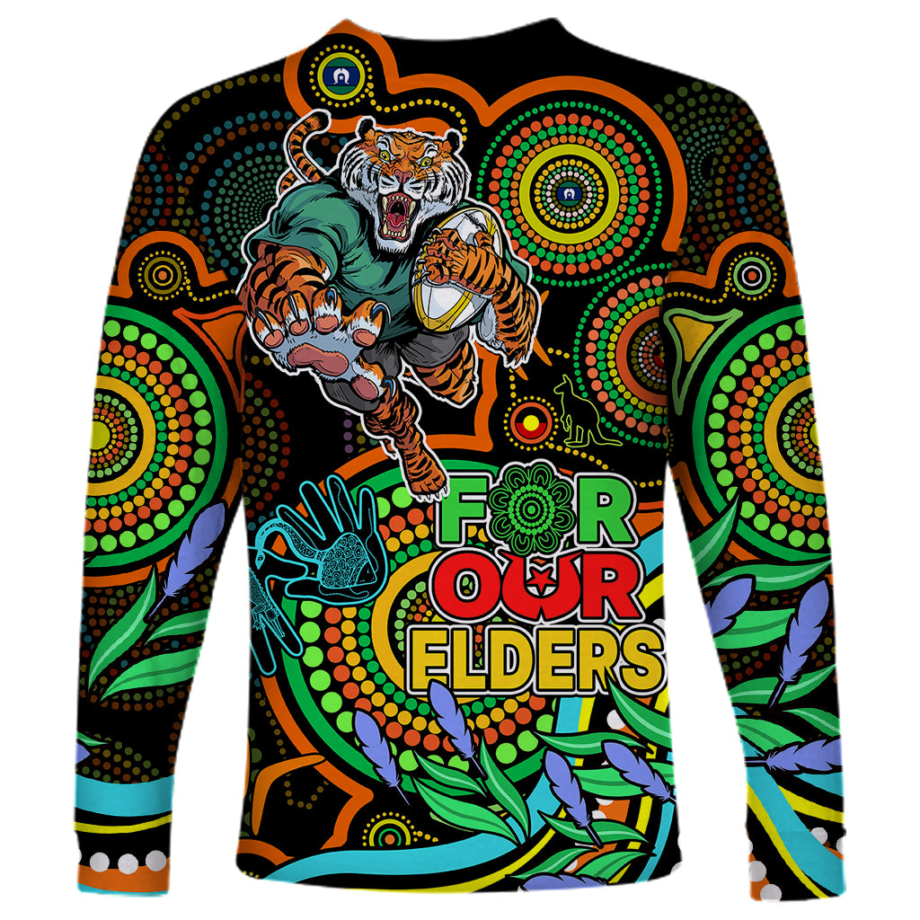 tigers-rugby-aboriginal-art-long-sleeve-shirt-naidoc-indigenous-tribal