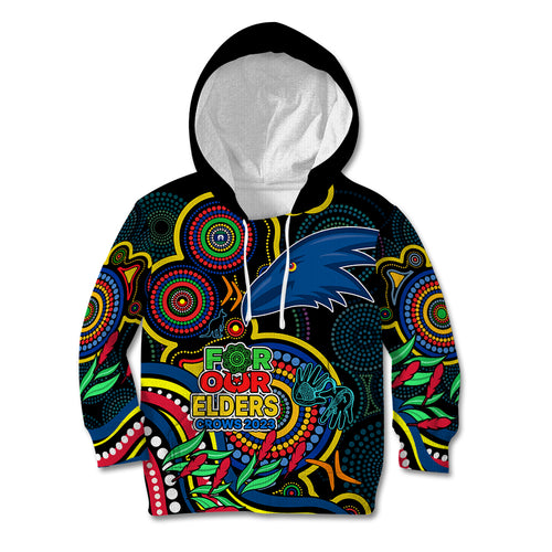 crows-football-aboriginal-art-kid-hoodie-naidoc-indigenous-tribal