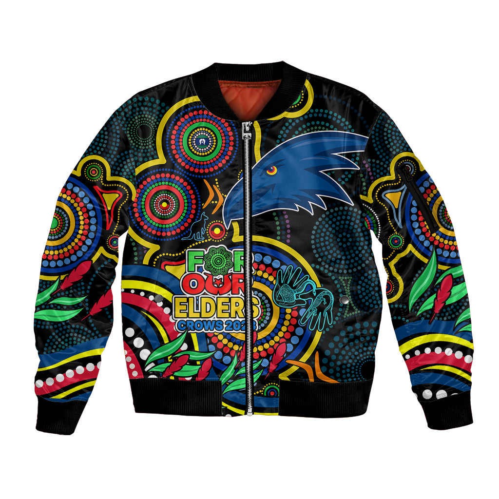 crows-football-aboriginal-art-sleeve-zip-bomber-jacket-naidoc-indigenous-tribal