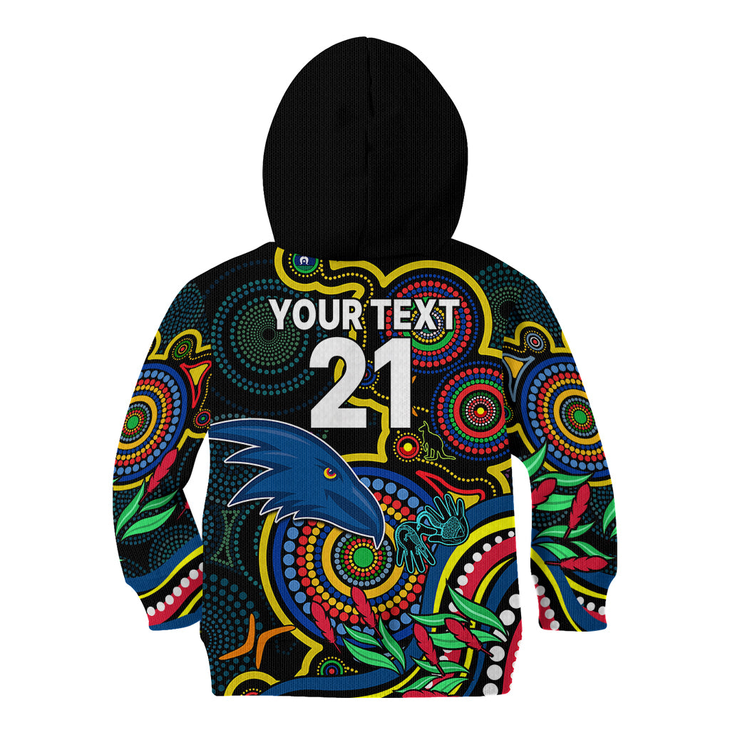 custom-crows-football-aboriginal-art-kid-hoodie-naidoc-indigenous-tribal