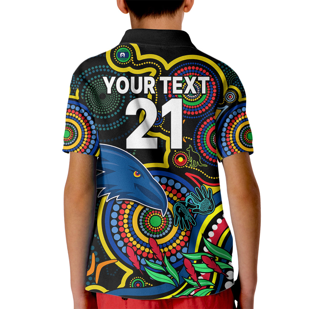 custom-crows-football-aboriginal-art-kid-polo-shirt-naidoc-indigenous-tribal