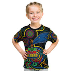 custom-crows-football-aboriginal-art-kid-t-shirt-naidoc-indigenous-tribal