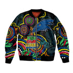 custom-crows-football-aboriginal-art-sleeve-zip-bomber-jacket-naidoc-indigenous-tribal