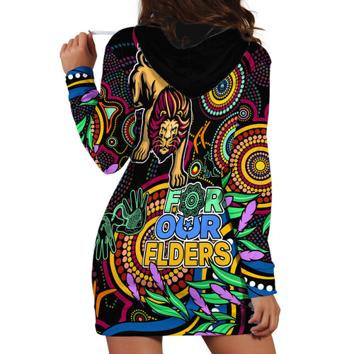 lions-football-aboriginal-art-hoodie-dress-naidoc-indigenous-tribal