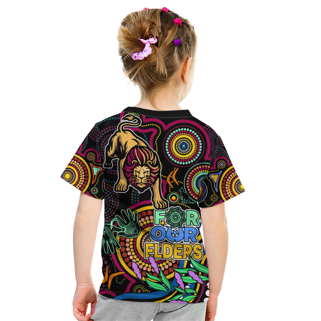 lions-football-aboriginal-art-kid-t-shirt-naidoc-indigenous-tribal