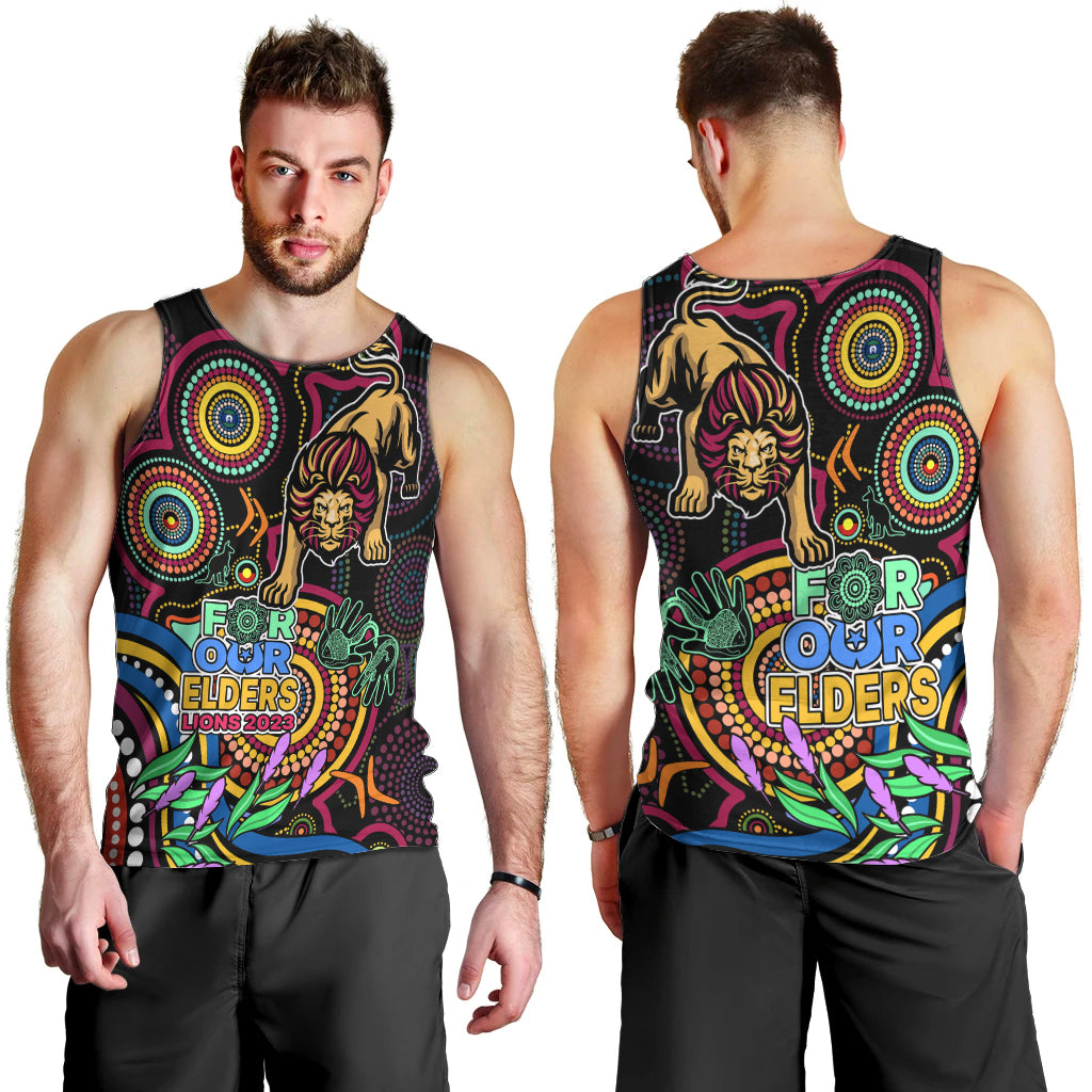 lions-football-aboriginal-art-men-tank-top-naidoc-indigenous-tribal