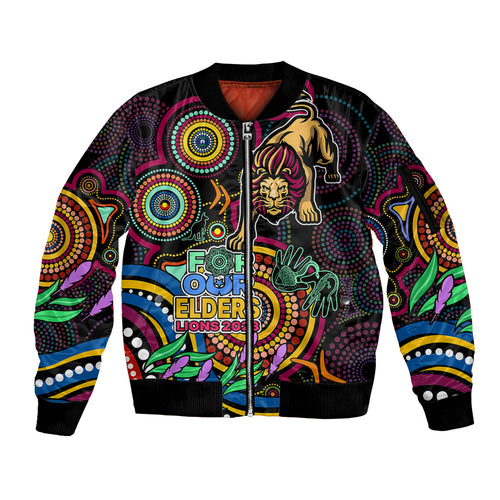 lions-football-aboriginal-art-sleeve-zip-bomber-jacket-naidoc-indigenous-tribal
